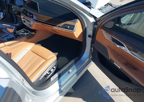 2017 BMW 740I xDrive from USA, damaged, VIN WBA7E4C35HGU99939